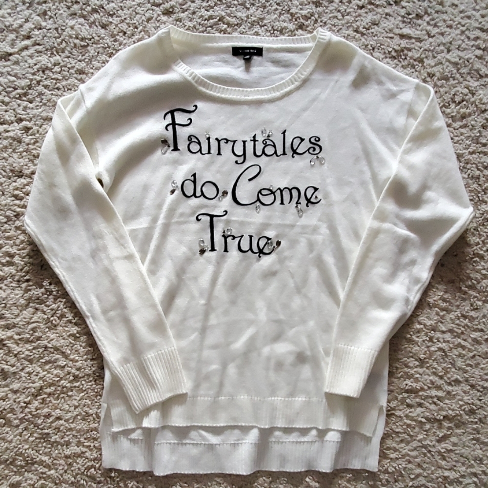 Verve amí Fairytales embellished Sweater Medium
